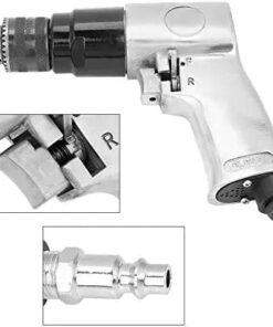 High Speed Pneumatic Air Drill Reversible 3 8 Inch 1700 RPM